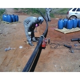 Manutenção Industrial em Tubulação de Polietileno Manutenção Industrial em Tubulação de Polietileno